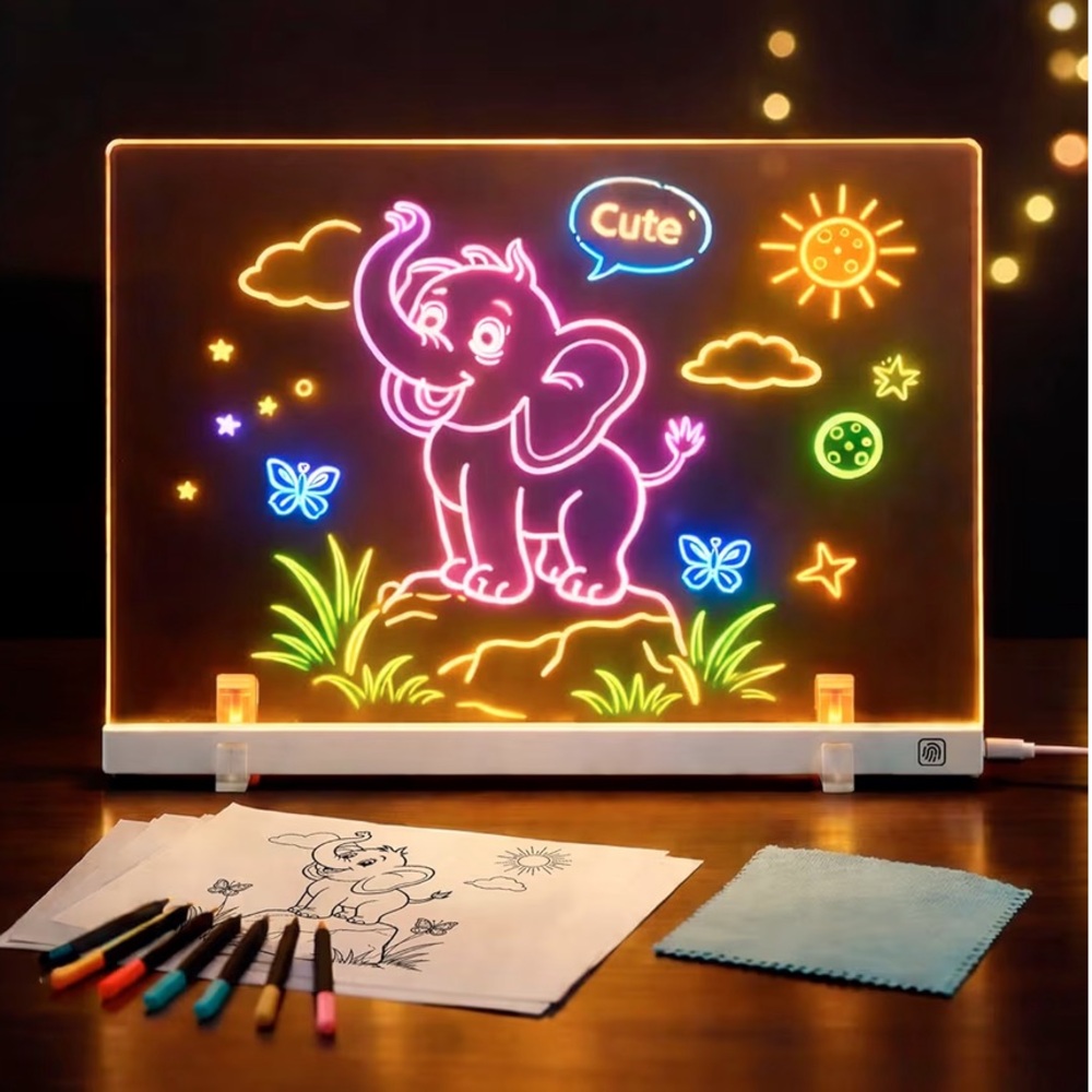 LED Drawing Board for Kids
